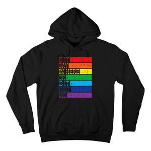 Is It Gay In Here Rainbow Pride Flag Lgbtq Tall Hoodie