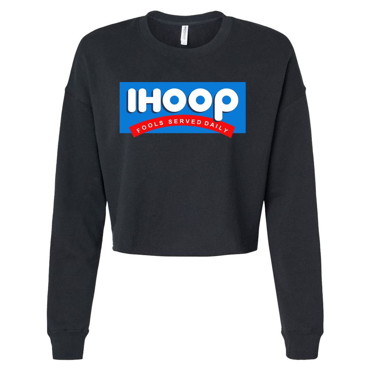 Ihoop Cropped Pullover Crew