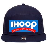 Ihoop 7 Panel Mesh Trucker Snapback Hat