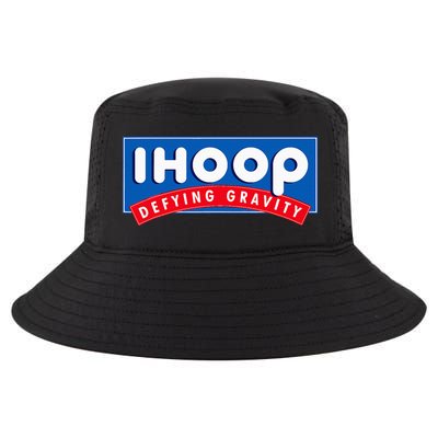 Ihoop I Hoop Defying Gravity Basketball & Basketballer Cool Comfort Performance Bucket Hat