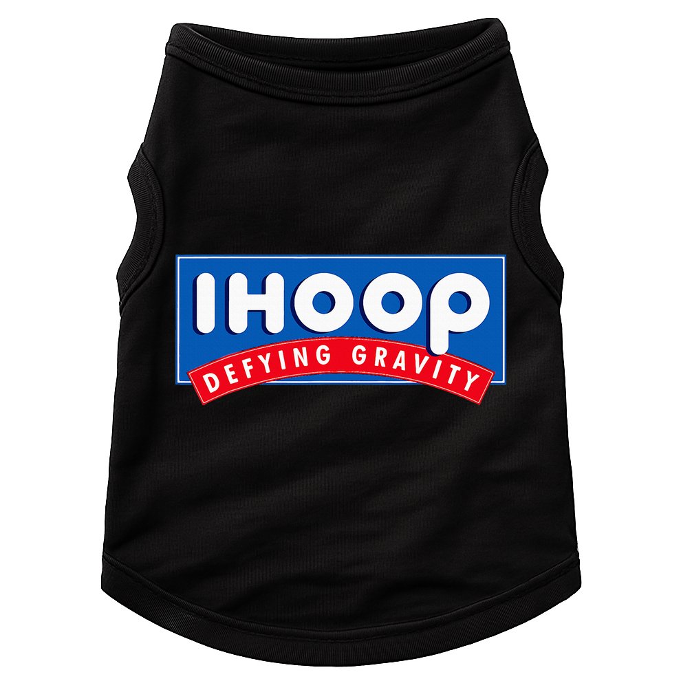 Ihoop I Hoop Defying Gravity Basketball & Basketballer Doggie Tank