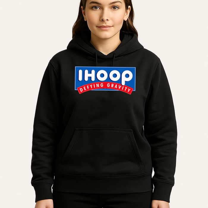 Ihoop I Hoop Defying Gravity Basketball & Basketballer Hoodie