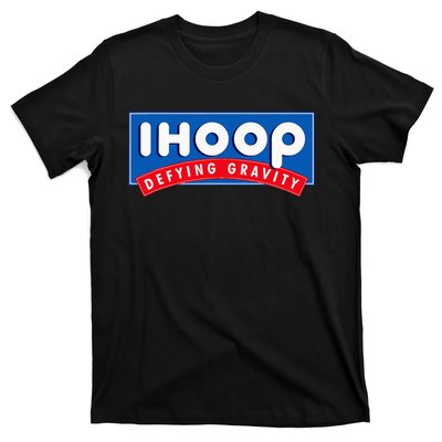 Ihoop I Hoop Defying Gravity Basketball & Basketballer T-Shirt