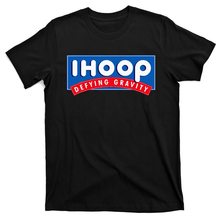 Ihoop I Hoop Defying Gravity Basketball & Basketballer T-Shirt