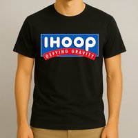 Ihoop I Hoop Defying Gravity Basketball & Basketballer T-Shirt