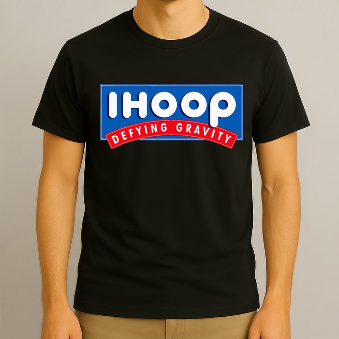 Ihoop I Hoop Defying Gravity Basketball & Basketballer T-Shirt