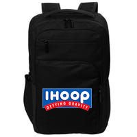 Ihoop I Hoop Defying Gravity Basketball & Basketballer Impact Tech Backpack