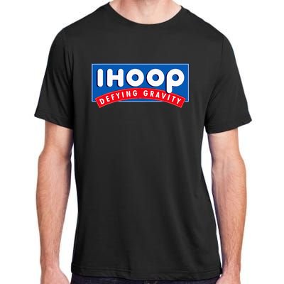 Ihoop I Hoop Defying Gravity Basketball & Basketballer Adult ChromaSoft Performance T-Shirt