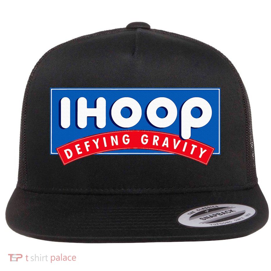 Ihoop I Hoop Defying Gravity Basketball & Basketballer Flatbill Hat