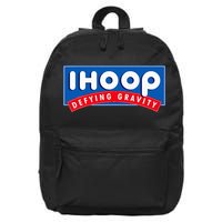 Ihoop I Hoop Defying Gravity Basketball & Basketballer 16 in Basic Backpack