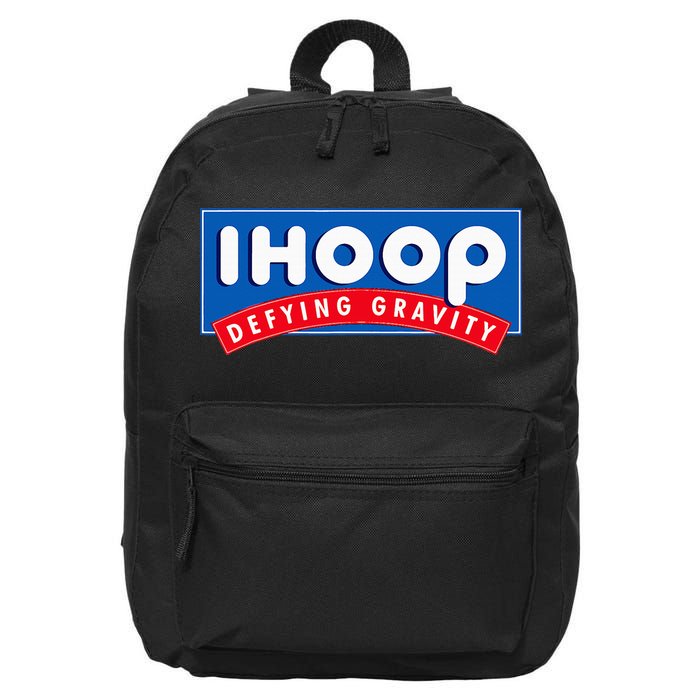 Ihoop I Hoop Defying Gravity Basketball & Basketballer 16 in Basic Backpack