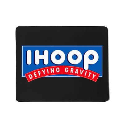 Ihoop I Hoop Defying Gravity Basketball & Basketballer Mousepad