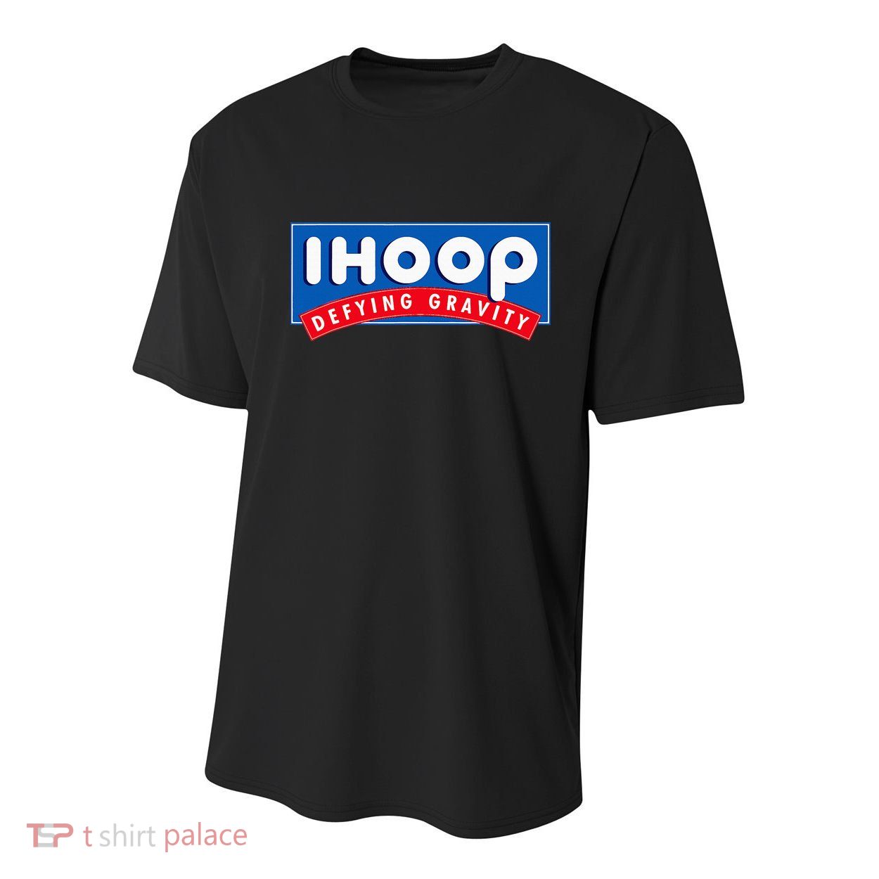Ihoop I Hoop Defying Gravity Basketball & Basketballer Youth Performance Sprint T-Shirt