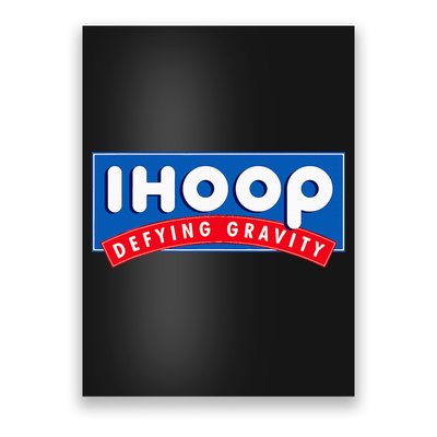 Ihoop I Hoop Defying Gravity Basketball & Basketballer Poster