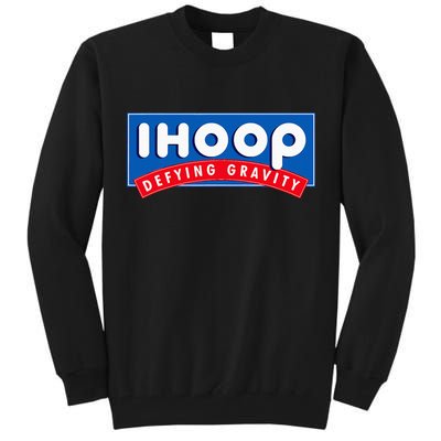 Ihoop I Hoop Defying Gravity Basketball & Basketballer Tall Sweatshirt