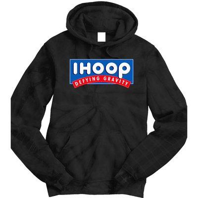 Ihoop I Hoop Defying Gravity Basketball & Basketballer Tie Dye Hoodie