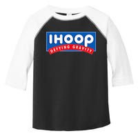 Ihoop I Hoop Defying Gravity Basketball & Basketballer Toddler Fine Jersey T-Shirt