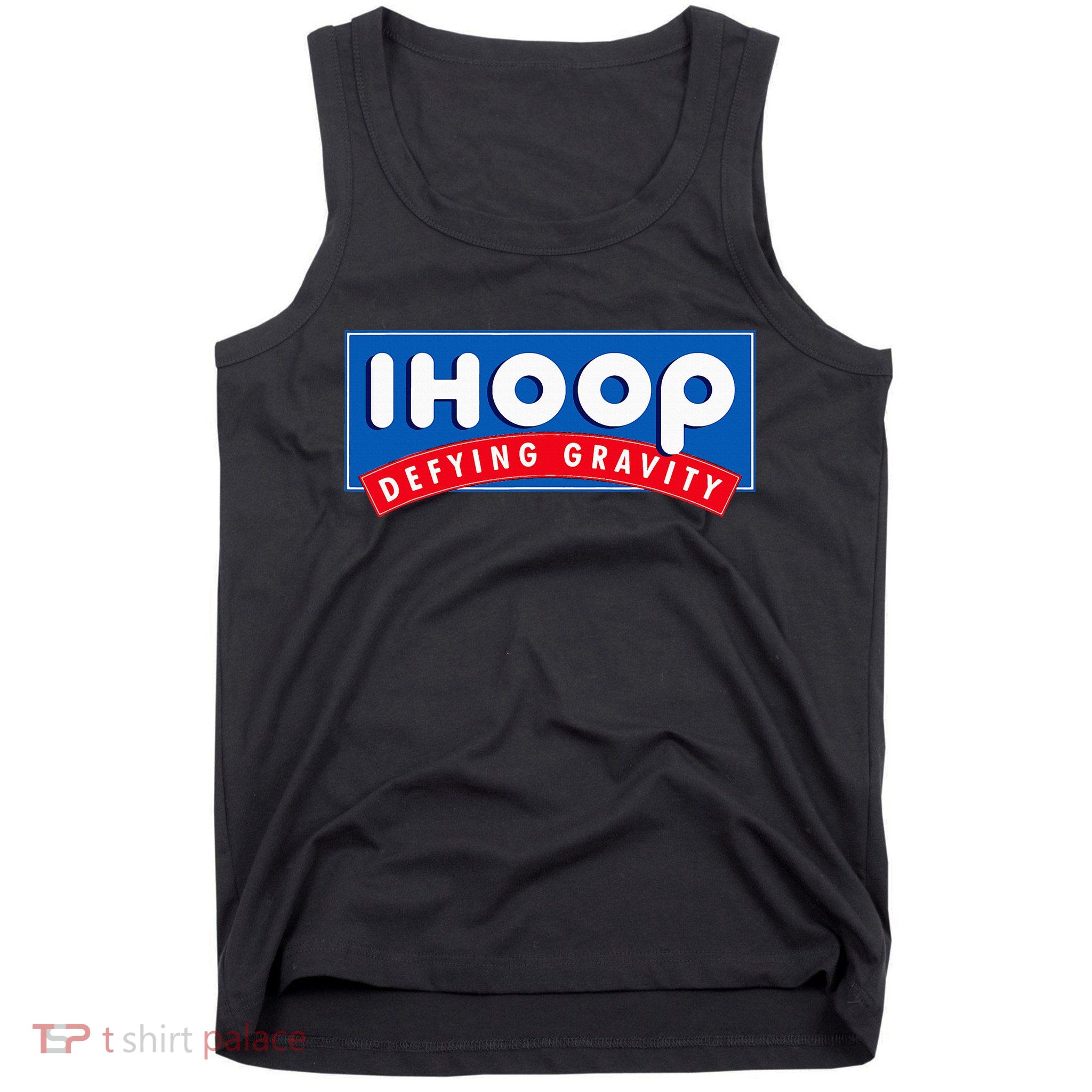 Ihoop I Hoop Defying Gravity Basketball & Basketballer Tank Top