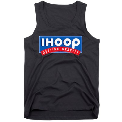 Ihoop I Hoop Defying Gravity Basketball & Basketballer Tank Top