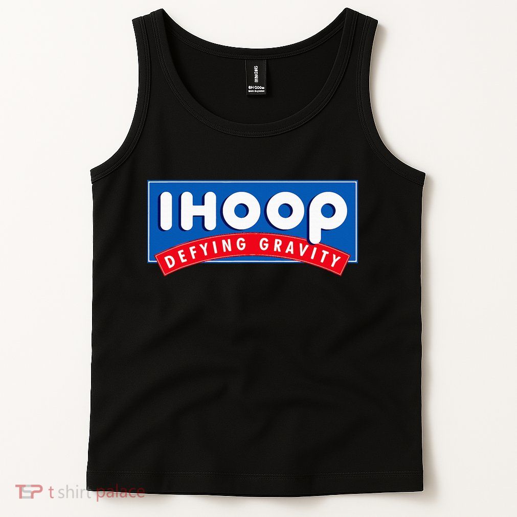 Ihoop I Hoop Defying Gravity Basketball & Basketballer Tank Top