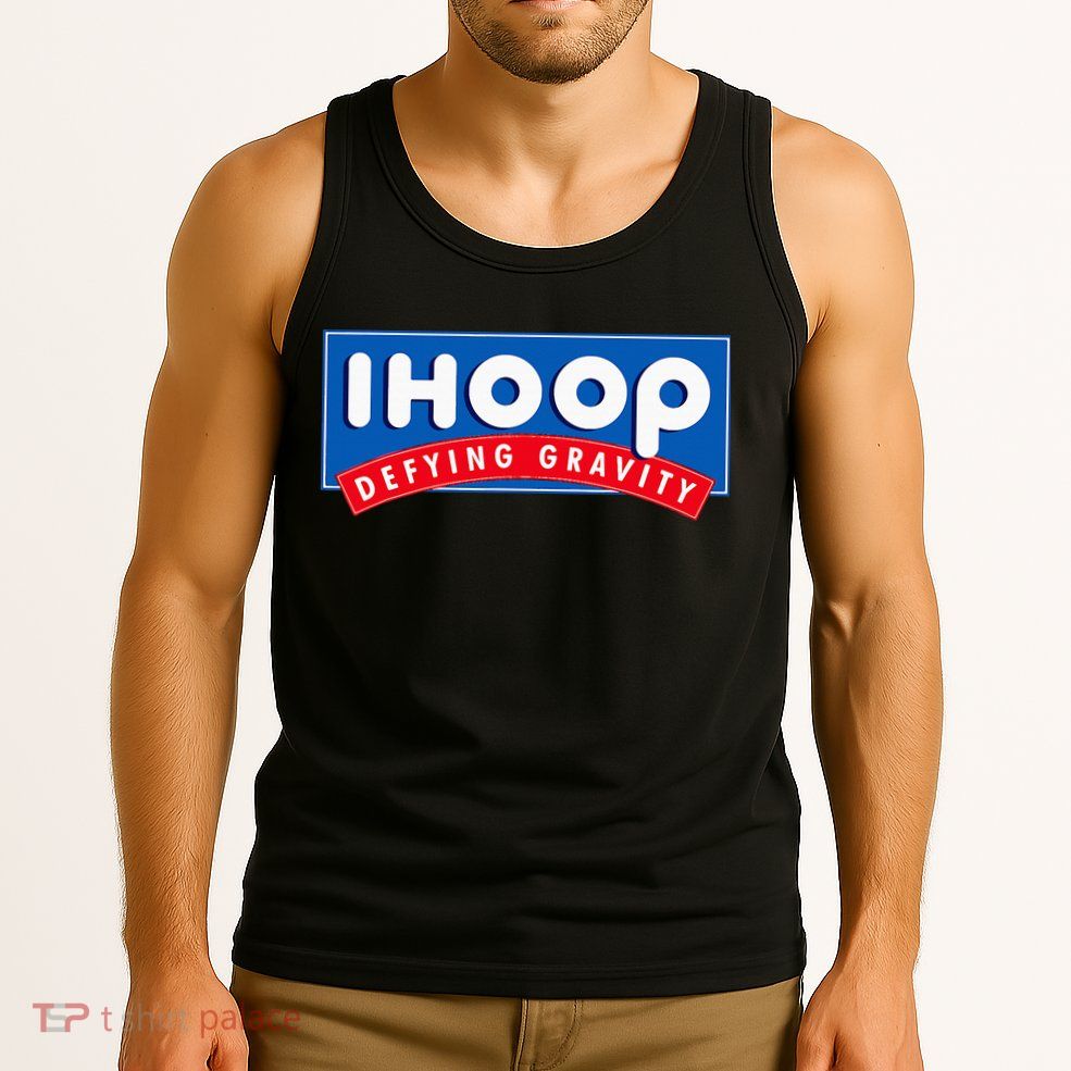 Ihoop I Hoop Defying Gravity Basketball & Basketballer Tank Top