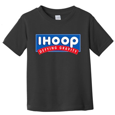 Ihoop I Hoop Defying Gravity Basketball & Basketballer Toddler T-Shirt