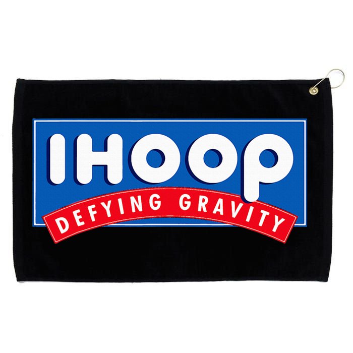 Ihoop I Hoop Defying Gravity Basketball & Basketballer Grommeted Golf Towel