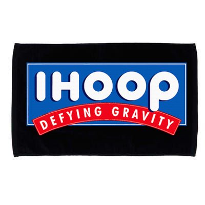 Ihoop I Hoop Defying Gravity Basketball & Basketballer Microfiber Hand Towel