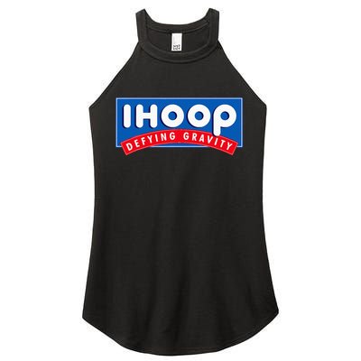 Ihoop I Hoop Defying Gravity Basketball & Basketballer Women's Perfect Tri Rocker Tank