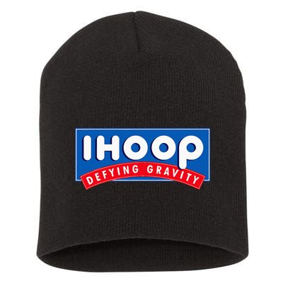 Ihoop I Hoop Defying Gravity Basketball & Basketballer Short Acrylic Beanie