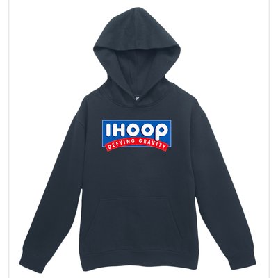 Ihoop I Hoop Defying Gravity Basketball & Basketballer Urban Pullover Hoodie