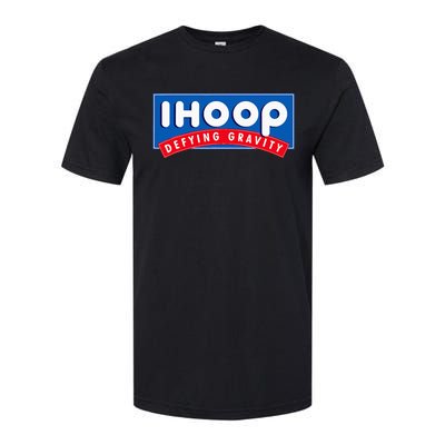 Ihoop I Hoop Defying Gravity Basketball & Basketballer Softstyle CVC T-Shirt