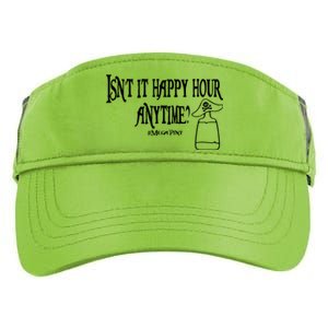 Isn't It Happy Hour Anytime Mega Pint Adult Drive Performance Visor