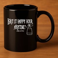 Isn't It Happy Hour Anytime Mega Pint 11oz C Handle Ceramic Mug