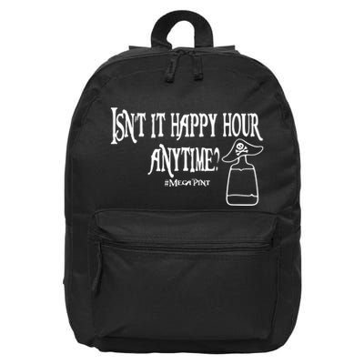 Isn't It Happy Hour Anytime Mega Pint 16 in Basic Backpack