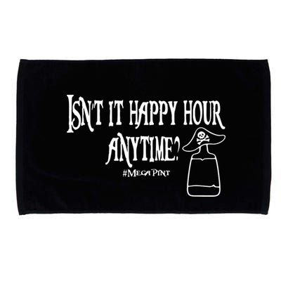 Isn't It Happy Hour Anytime Mega Pint Microfiber Hand Towel
