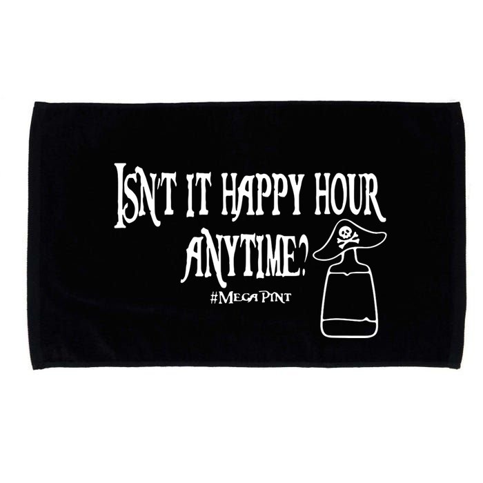Isn't It Happy Hour Anytime Mega Pint Microfiber Hand Towel