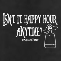 Isn't It Happy Hour Anytime Mega Pint Microfiber Hand Towel