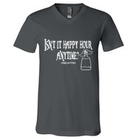 Isn't It Happy Hour Anytime Mega Pint V-Neck T-Shirt