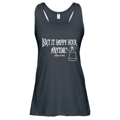 Isn't It Happy Hour Anytime Mega Pint Ladies Essential Flowy Tank