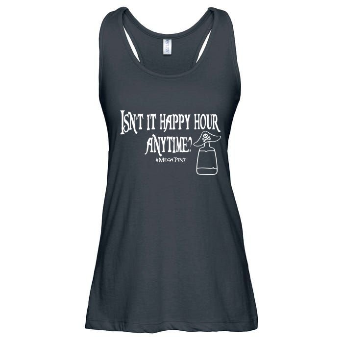 Isn't It Happy Hour Anytime Mega Pint Ladies Essential Flowy Tank
