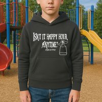 Isn't It Happy Hour Anytime Mega Pint Kids Hoodie