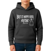 Isn't It Happy Hour Anytime Mega Pint Kids Hoodie