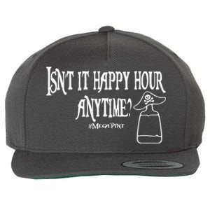 Isn't It Happy Hour Anytime Mega Pint Wool Snapback Cap