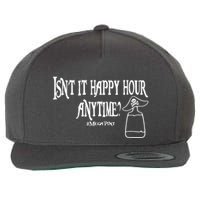 Isn't It Happy Hour Anytime Mega Pint Wool Snapback Cap