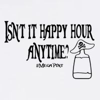 Isn't It Happy Hour Anytime Mega Pint Garment-Dyed Sweatshirt