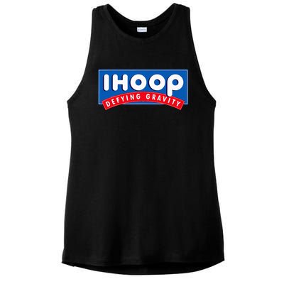 Ihoop I Hoop Defying Gravity Basketball Ladies PosiCharge Tri-Blend Wicking Tank