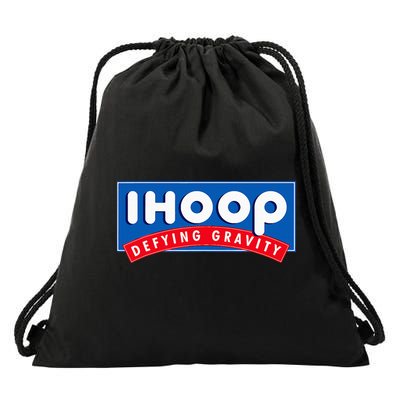 Ihoop I Hoop Defying Gravity Basketball Drawstring Bag