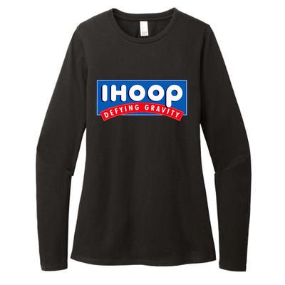 Ihoop I Hoop Defying Gravity Basketball Womens CVC Long Sleeve Shirt