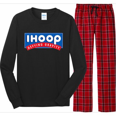 Ihoop I Hoop Defying Gravity Basketball Long Sleeve Pajama Set